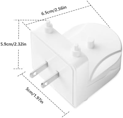 Wall Charger for Oral-B Braun Electric Toothbrush, Toothbrush Outlet Charger for Oral-B/Braun Most Models(Excluding iO 7/8/9/10 and Pulsonic Series) White