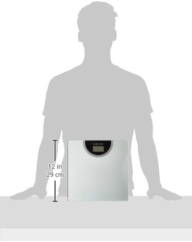 BalanceFrom Digital Body Weight Bathroom Scale with Step-On Technology and Backlight Display, 400 Pounds, Silver, Regular