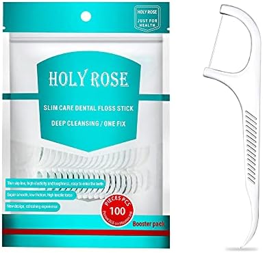 Dental Floss Picks 500 Count,Floss Sticks,Refill Bagged Flosser Toothpicks,High Elasticity,Unflavored,Re-Seal The Flossing Bag Suitable for Daily Cleaning of Teeth.