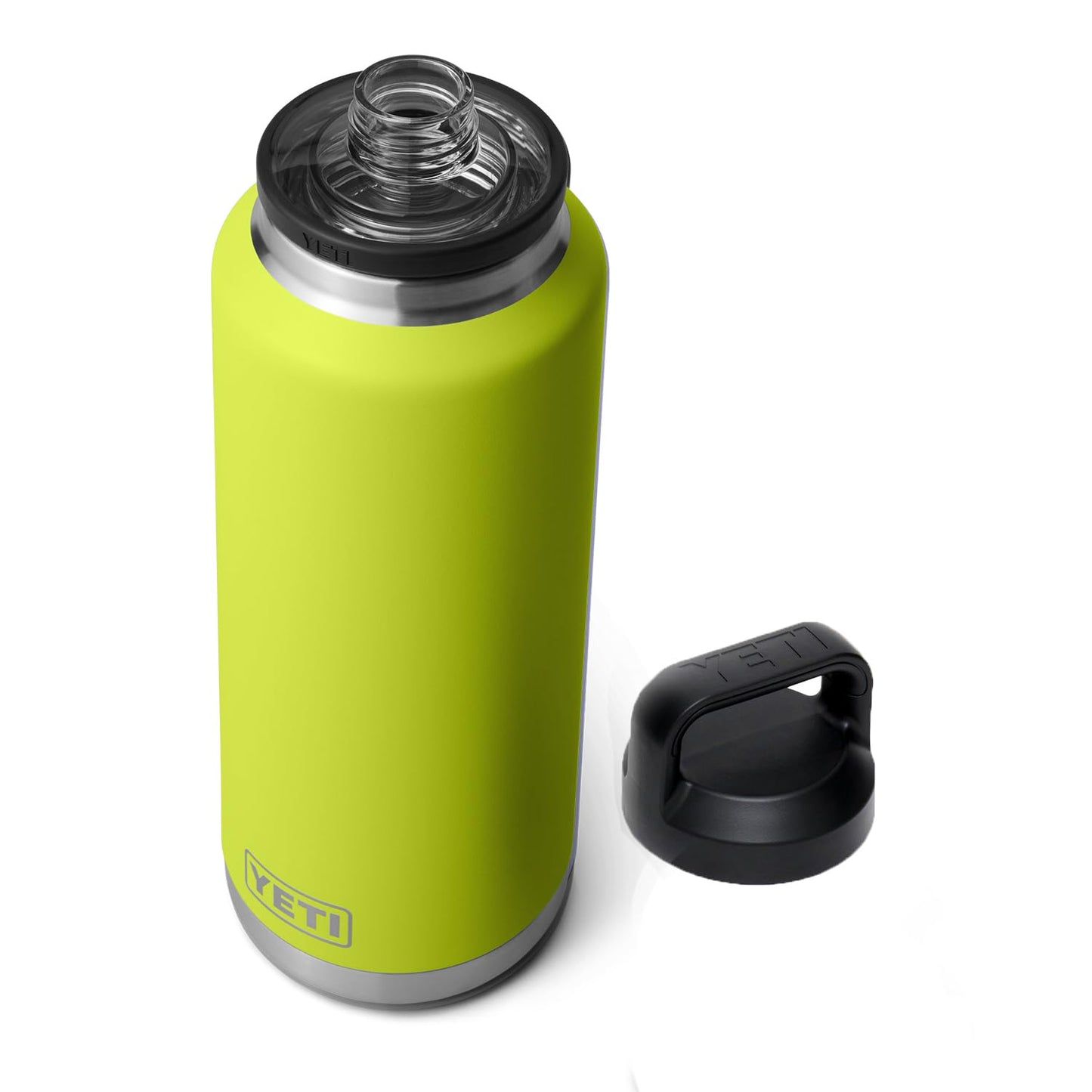 YETI Rambler 46 oz Bottle, Vacuum Insulated, Stainless Steel with Chug Cap, Chartreuse