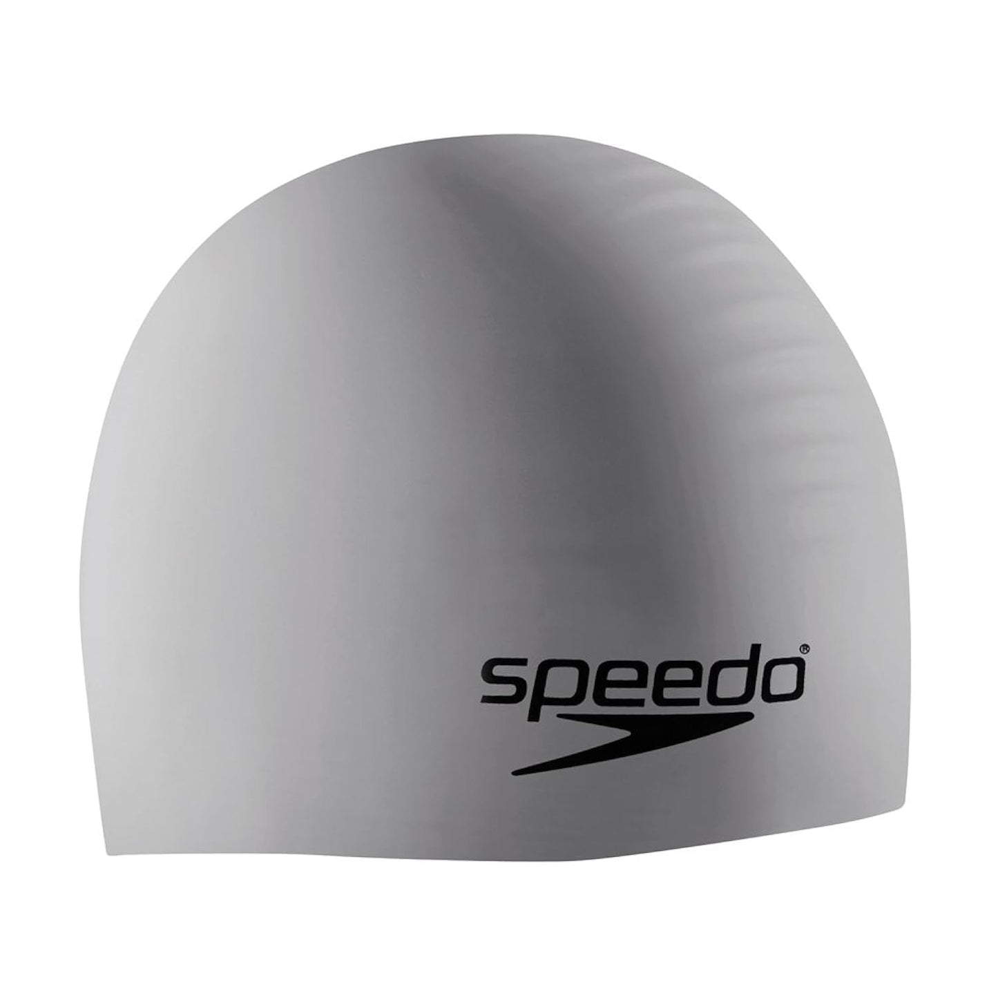 Speedo Unisex-Adult Swim Cap Silicone, Silver