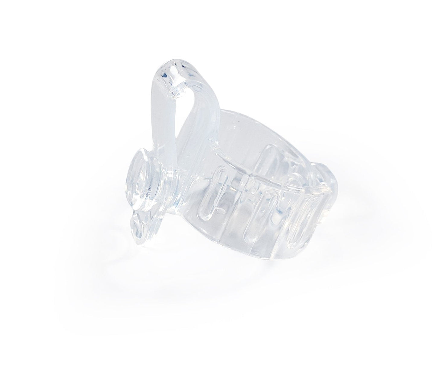Tilos Soft Hypoallergenic Silicone Snorkel Keeper for Snorkeling and Scuba Diving (Clear)