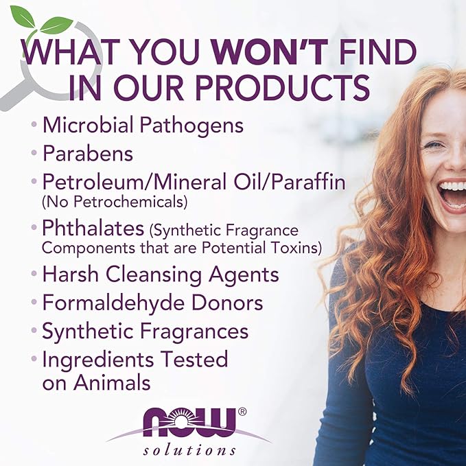NOW Foods Solutions, Grapeseed Oil, Skin Care for Sensitive Skin, Light Silky Moisturizer for All Skin Types, 16-Ounce
