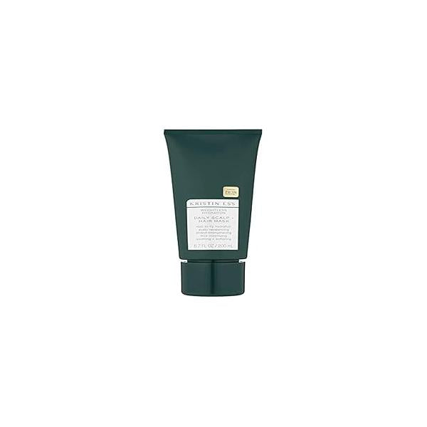 Kristin Ess Hair Weightless Hydration Daily Scalp + Mask - Soothes Scalp, Hydrates Hair, Rebalancing Treatment, Frizz Minimizing, Vegan, Color & Keratin Safe, 6.7 fl oz