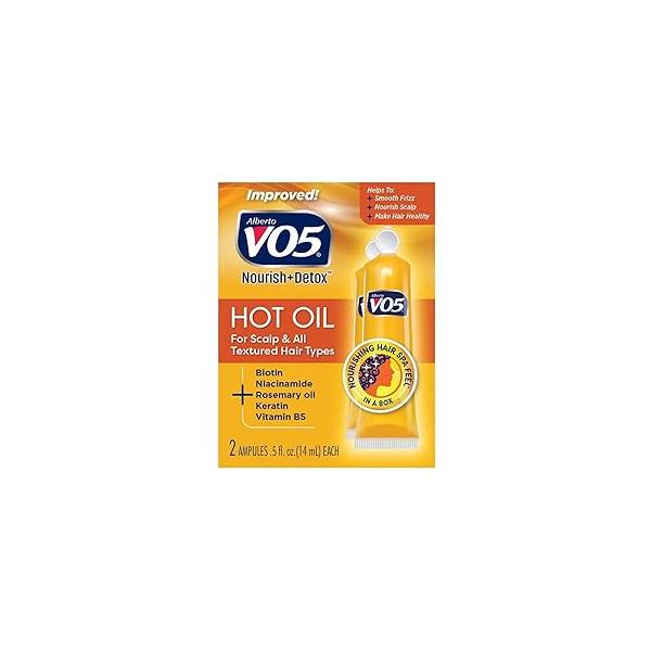 Vo5 Hot Oil Therapy Treatment 2 Count 0.5 Ounce (14ml) (6 Pack)