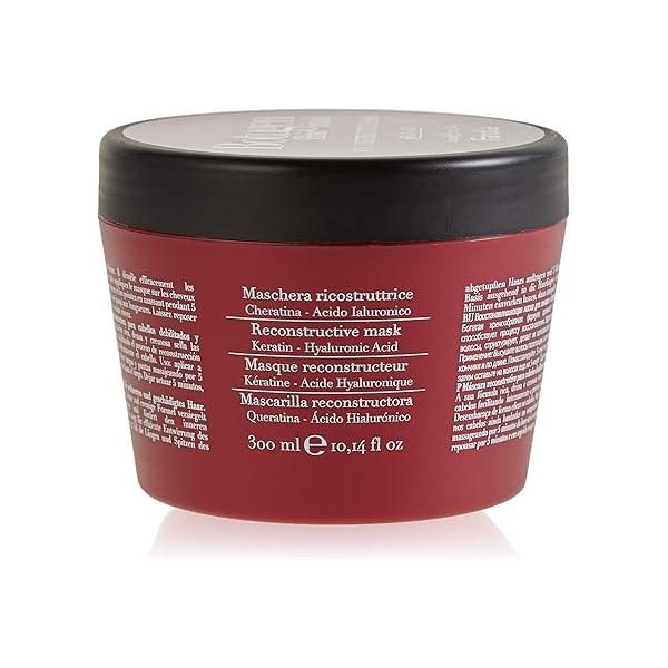 Fanola Botugen Botolife Mask Ph 4.5 Reconstructive with Botolife, Keratin and Hyaluronic Acid for Brittle Damaged Hair 300ML
