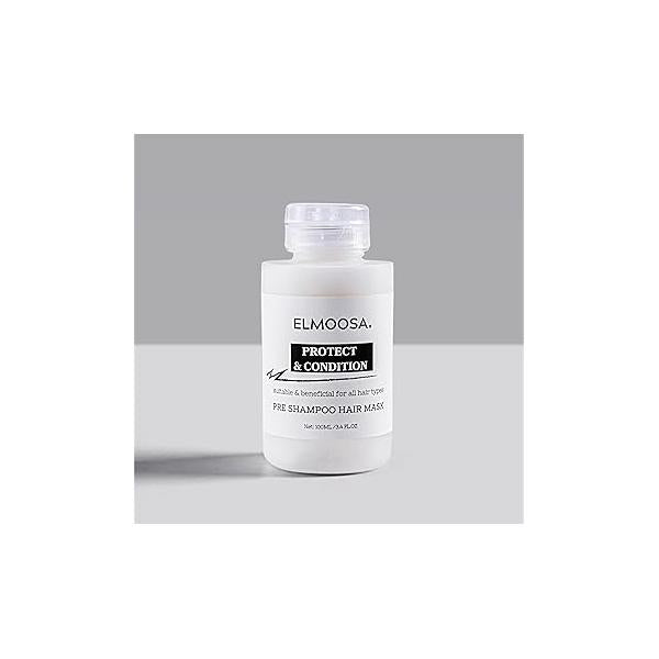 PRE SHAMPOO HAIR MASK,100ML KERATIN & MACADAMIA TERNIFOLIA SEED OIL,INTENSIVELY MOISTURIZES HAIR, RESTORING SILKINESS AND SHINE/HEAT PROTECT