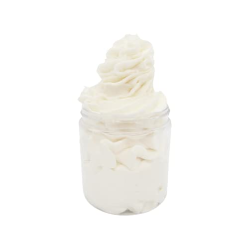 Lilac Whipped Body Butter, natural lotion, organic, 8oz jar, made with shea butter, mango butter, coconut oil, almond oil