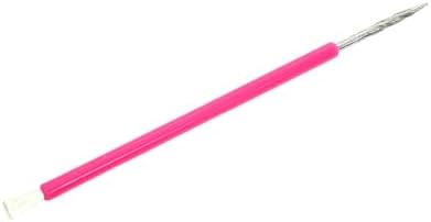 Pusher and Stick Stainless Steel with Pink Silicone Cover (ISIS017)