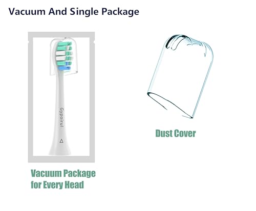 Toothbrush Replacement Heads Compatible with Philips Sonicare Replacement Heads, Electric Brush Head for 4100 5100 6100 9023 W Optimal Plaque Control 10 Pack