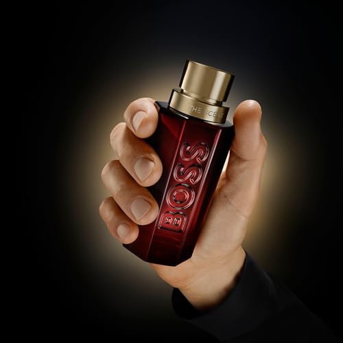 Hugo Boss The Scent Elixir Parfum – Ambery Men's Cologne – With Notes of Pimento, Lavandin Absolute & Sandalwood – Long Lasting Fragrance