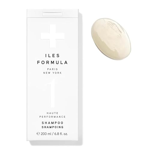 ILES FORMULA Shampoo - Sulfate, Paraben & Silicone Free - Deep Cleanse, Volumize, Detangle + Stops Breakage, Color & Extension Safe, with Macroloba Oil, Silk & Root Juices, 6.8 Fl Oz (200 ML)