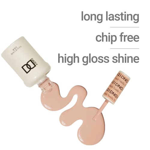 DND Gel Polish Set, Pink Collection, UV/LED GelPolish and Air Dry Nail Lacquer, Matching Chip-Free Polish Duo, 0.5 Fl Oz Each