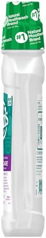 Tom's Of Maine Whole Care Natural Fluoride Mouthwash, Fresh Mint, 16 Oz (Pack of 3) (Packaging May Vary)