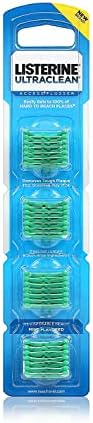 Ultra Clean Access Flosser for Hard-to-Reach Areas, Flosser Handle with 28 Refills, Mint