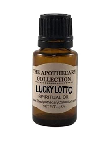 LUCKY LOTTO Spiritual Oil (aceite) for Hoodoo, Voodoo, Santeria, Wicca, Rootwork, & Spells