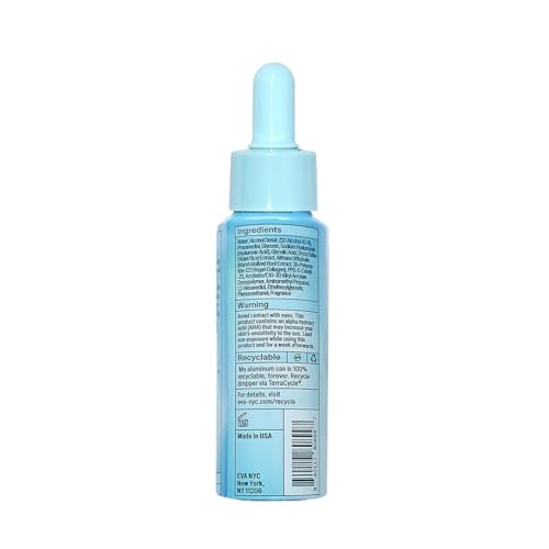 Eva NYC H2-Whoa Hydrating 3-in-1 Scalp Serum, Infused with Hyaluronic Acid and Glycolic Acid, 2.0 fl oz