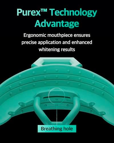 Live Orals PureDia Teeth Whitening Kit - Gel & Mouthpiece Set, Hydrogen Peroxide, Dentist Formulated for Sensitive Teeth, 28 Treatments.
