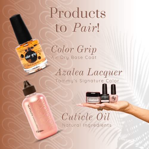 Tammy Taylor A+ No Wipe Gel Top Coat Nail Polish | Professional Acrylic Sealer with UV Protection | Manicure Finish Gel Air Dries in 30 Seconds | Non Yellowing, No Chip, High Gloss Clear Gel Polish