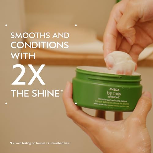 Aveda Be Curly Advanced Intensive Curl Perfecting Masque | Deep Conditioning Masque for Curly, Coily & Wavy Hair | Fights Frizz| Silicone Free | Sulfate Free | 97% Naturally Derived*