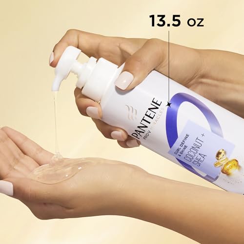 Pantene Pro-V Miracles Curl Define & Shine Coconut + Shea Sulfate-Free Shampoo 13.5 FL OZ