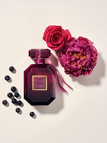 Victoria's Secret Bombshell Passion Eau de Parfum, Notes of Sparkling Cassis, Queen Peony & Fuchsia Rose, Perfumes for Women (1.7 oz)