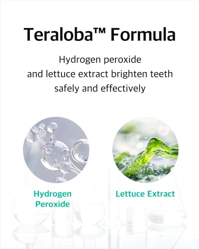 Live Orals PureDia Teeth Whitening Kit - Gel & Mouthpiece Set, Hydrogen Peroxide, Dentist Formulated for Sensitive Teeth, 28 Treatments.