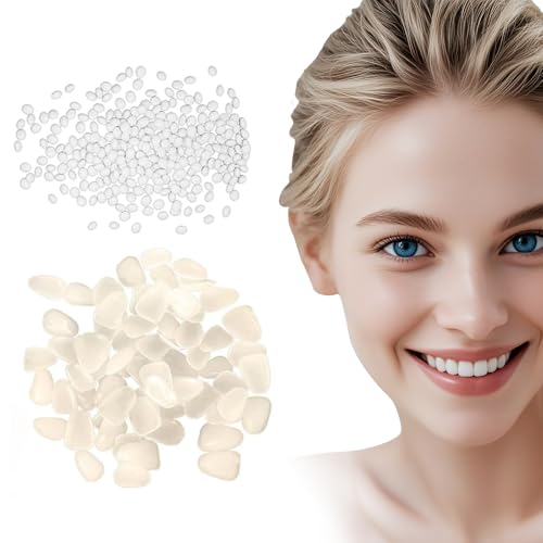 Tooth Repair kit for Filling The Missing Broken Tooth and Gaps-Moldable Fake Teeth and Thermal Beads Replacement Kit-Natural Color-B01