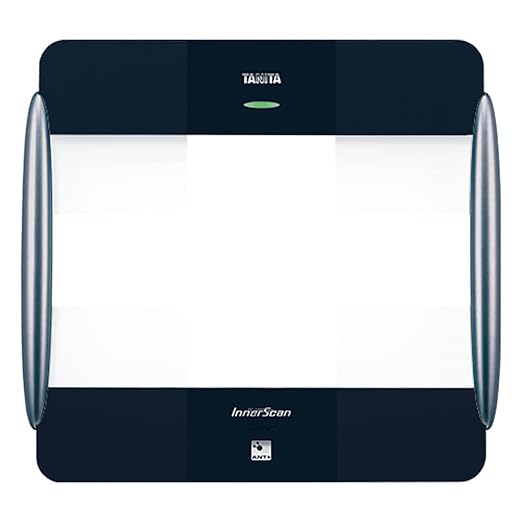 Tanita BC-1000plus Black ANT+ Wireless Body Composition Monitor - Smart Digital, 15 Full Body Metrics, BMI Fat Muscle Mass Analysis - 440 lbs Capacity Athlete, Guest Mode, FDA Cleared Japan Technology