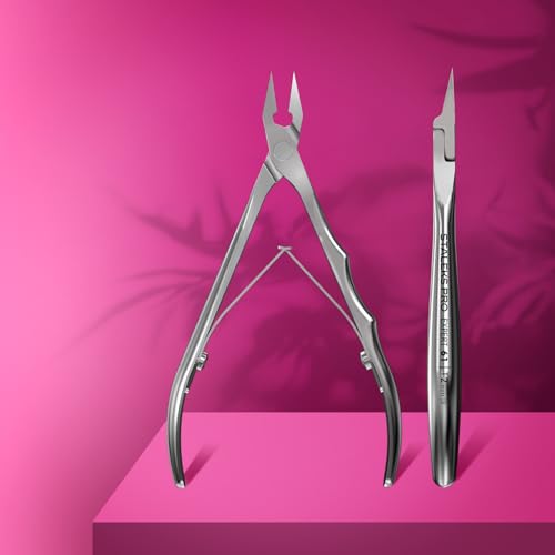 Staleks Pro Nail Nippers EXPERT NE-61-12, Full Jaw, 0.47 Inch (12mm)