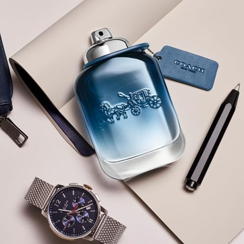 Coach Blue 3 Piece Eau de Toilette Gift Set (Eau de Toilette Spray, Perfumed Shower Gel, Travel Spray)
