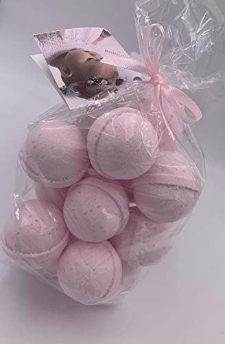 Vivla Juicey Luxury Bath Bombs – Handmade in USA with Shea Butter, Ultra Moisturizing, All Skin Types (14 Count) Pack of 1