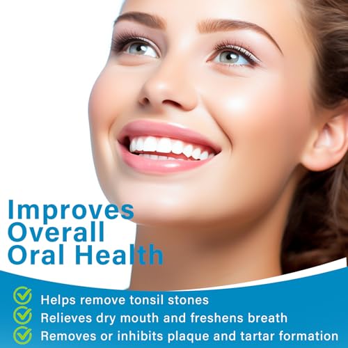 Tonsil Stone Mouthwash, Tonsil Stone Remover Helps Soothe Tonsils, Remove Bad Breath & Relieve Dry Mouth