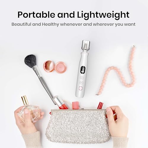 Nail Drill Electric Nail File - Cordless Professional Nail Filer for Manicure and Pedicure, Portable Nail Drill Machine Kit for Acrylic Gel Nails Thick Toenails Nail Grind