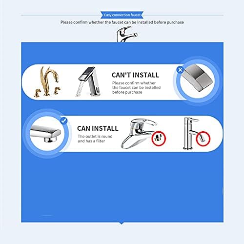 Water Flosser for Family Use, Oral Irrigator Non-Electric Safety Adjustable Faucet & Shower Spa, Water Pressure Dental Oral Care Tooth Cleaning.