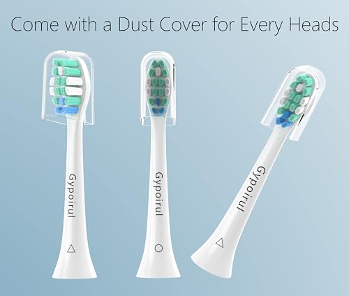 Toothbrush Replacement Heads Compatible with Philips Sonicare Replacement Heads, Electric Brush Head for 4100 5100 6100 9023 W Optimal Plaque Control 10 Pack