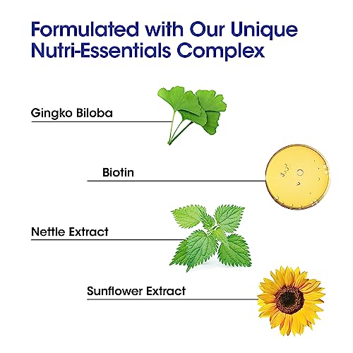 NUTRI-OX Gentle Shampoo Normal for Thinning Hair | Thicker, Fuller-Looking Hair | Clinically & Dermatologically Tested | Peppermint | Color-Safe