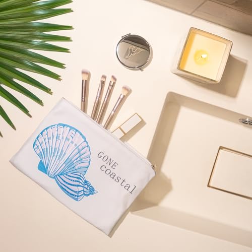 Self Care Gifts for Women. 15pc Gift Box Filled with Ocean Themed Beach Lover Gifts for Her. Thinking of You, Surgery Wellness Kit, Get Well Soon Basket, Birthday Package for Woman