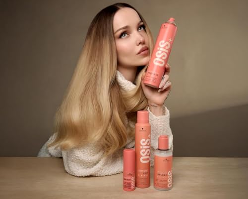 OSiS+ Glow Anti-Frizz Shine Serum - Lightweight Heat Protection & Frizz Control for All Hair Types