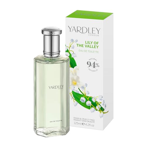 Lily of The Valley by Yardley of London for Women Eau De Toilette Spray, 4.2 Ounce