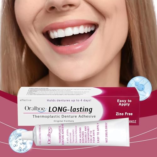 JEREMYTIS Thermoplastic Denture Adhesive, JEREMYTIS Denture Adhesive (1PCS)
