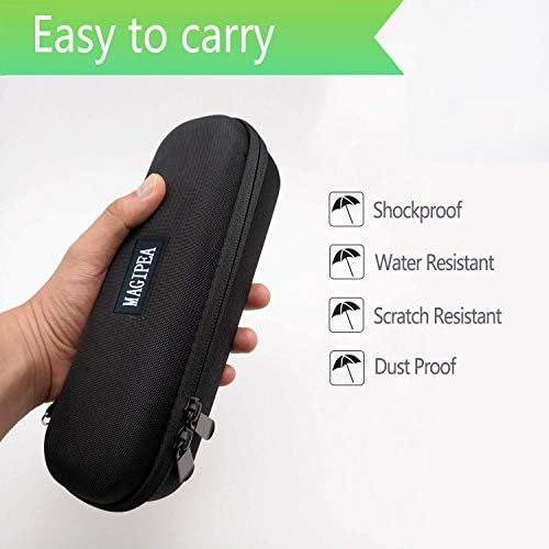 Oral B Toothbrush Hard Travel Case Carrying Bag, Fits for Oral-B Pro 1000, 2000, 3000, 3500, 1500 Electric Toothbrush, Mesh Pocket for Accessories and Soft Lining inside the Case for Protection