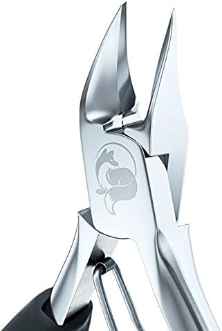 Toenail Clippers for Thick or Ingrown Nails – Heavy-Duty Soft-Grip Nail Nipper with Surgical-Grade Steel Blades – Professional Tool for Men, Women & Seniors