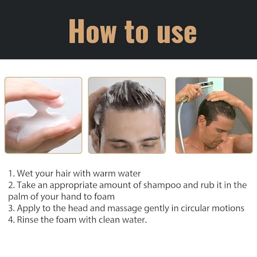 Root Activator Shampoo, Hair Growth Root Activator Shampoo, For Anti-Hair Loss, Natural Formula for Men and Women（100ML）