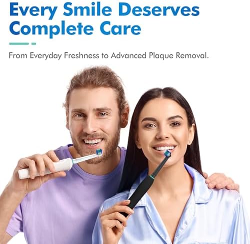 Replacement Toothbrush Heads Compatible with Oral-B Braun, Pack of 16 Professional Replacement Brush Heads for Oral-b 7000, Clean, Oral B Pro 1000, 9600, 500, 3000, 8000