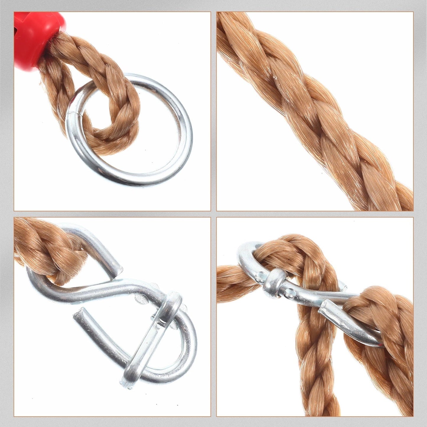 Worgeous Tree Support Straps Swing Rope 2Pcs