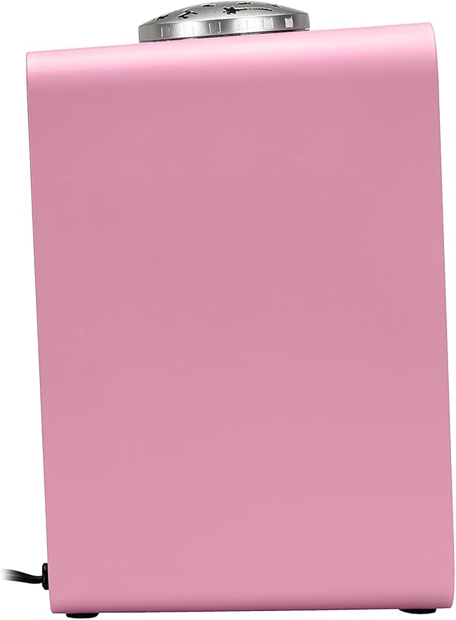 GermGuardian Air Purifier for Home with HEPA Pure Filter, Night Light Projector, UV-C Light Helps Reduce Germs, Removes 99.97% of Pollutants, Rooms up to 263 Sq. Ft., 11", Pink, AC4150PCA