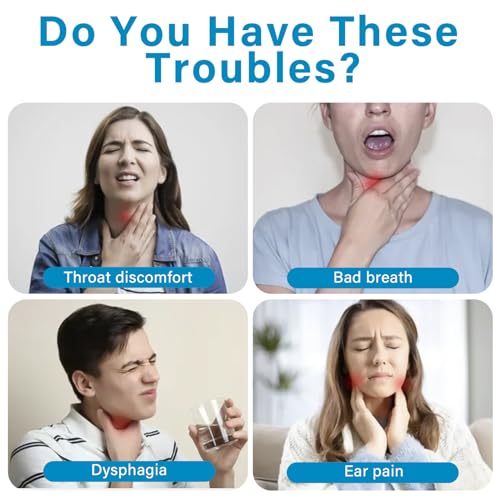 Tonsil Stone Mouthwash, Tonsil Stone Remover Helps Soothe Tonsils, Remove Bad Breath & Relieve Dry Mouth