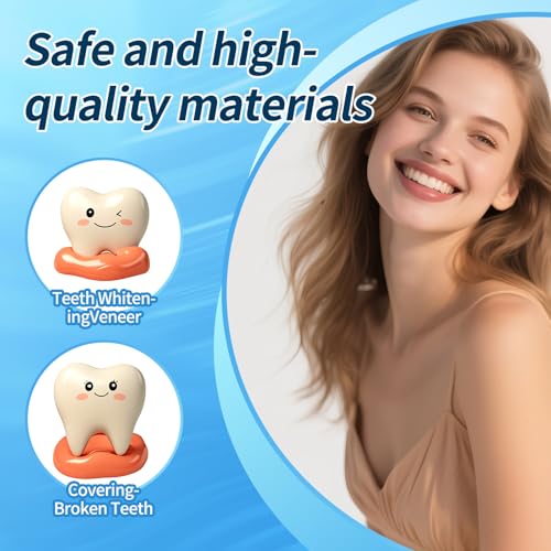 Tooth Repair kit for Filling The Missing Broken Tooth and Gaps-Moldable Fake Teeth and Thermal Beads Replacement Kit-Natural Color-B01
