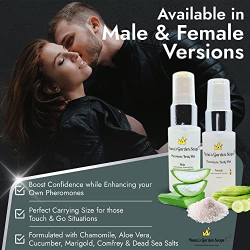 Nana's Garden Pheromone Body Mist Mens (Androste-Rone + Androste-None + Androsta-die-none + Androste-nol)